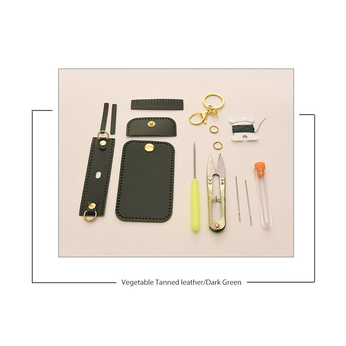 G8activist® Full Grain Leather AirPods Pro Holder DIY Kit - Image 8