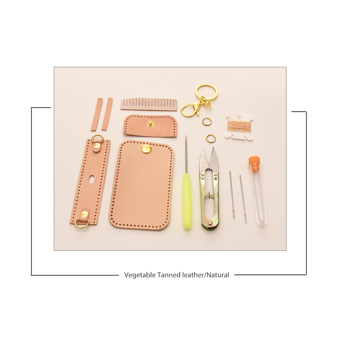 G8activist® Full Grain Leather AirPods Pro Holder DIY Kit - Image 6