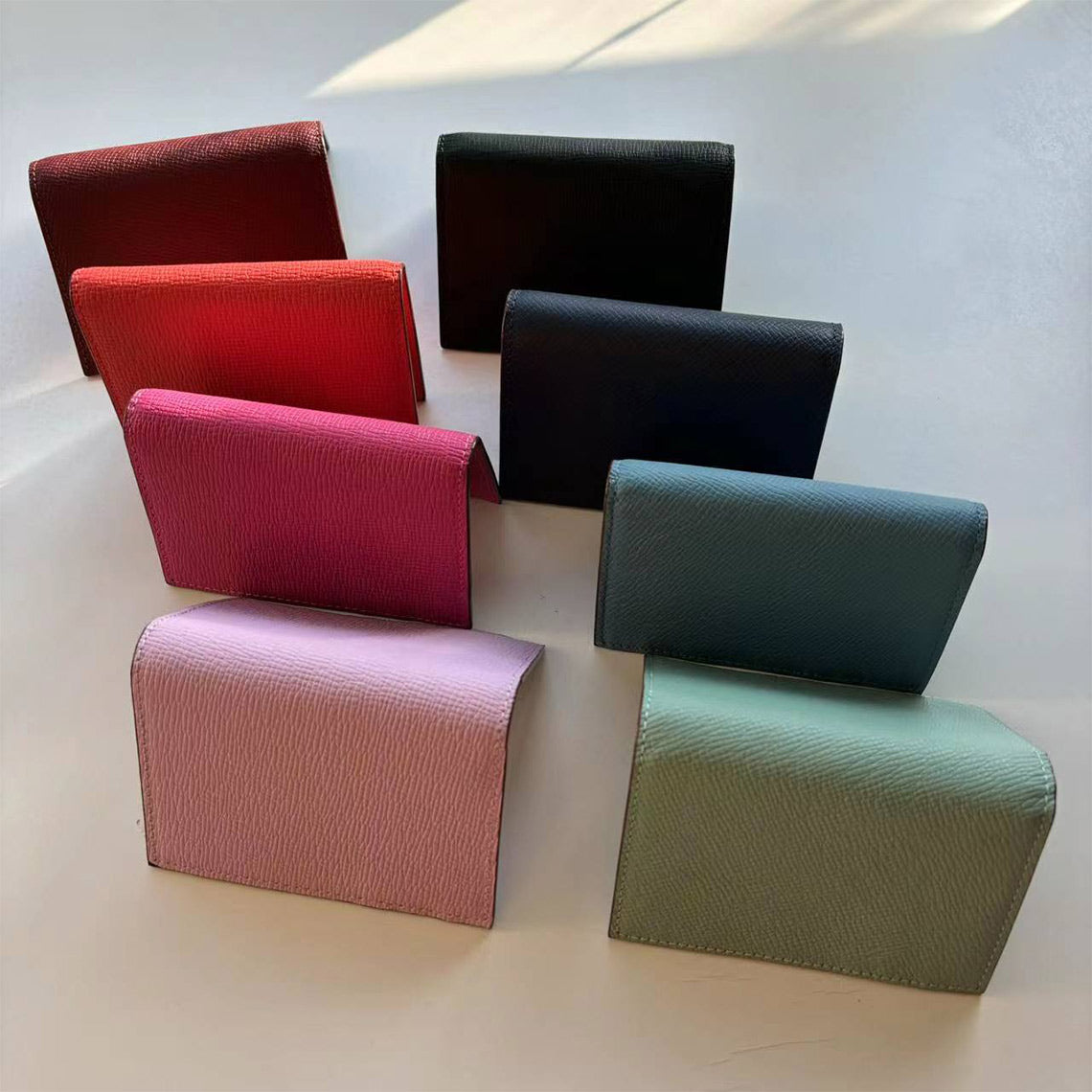 Leather Bifold Small Card Wallet - Image 2