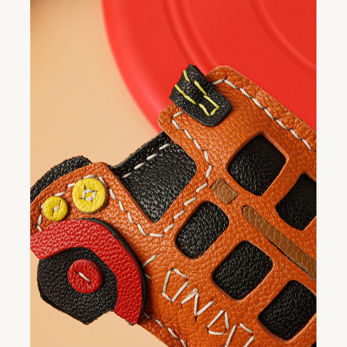 G8activist® Sheep Leather City Bus Keychain DIY Kit - Image 5