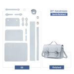 G8activist® Lady Leather Fashion Crossbody Satchel Bag DIY Kit