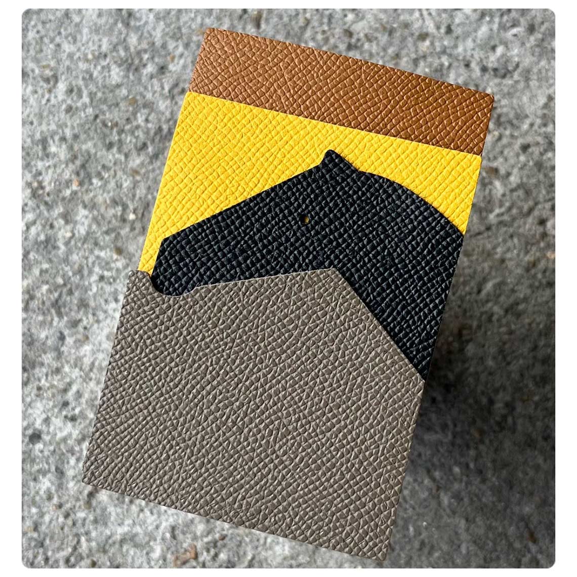 G8activist® Full Grain Leather Horse Slim Card Holder DIY Kits - Image 10