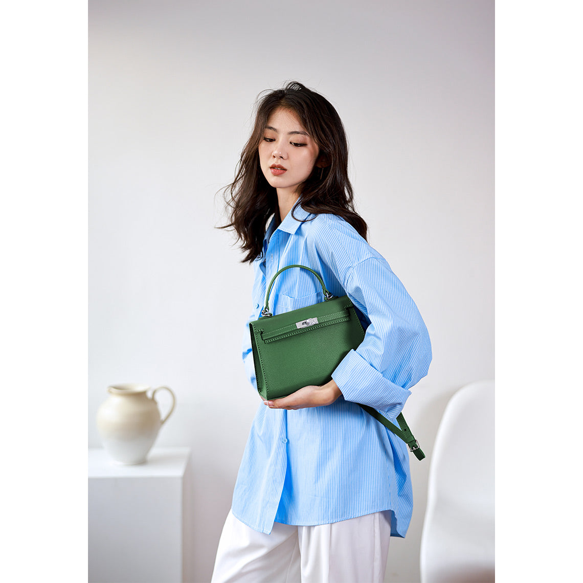 G8activist® Top Grain Leather Inspired Sellier Kylie Bag DIY Kit | Price Drop at Checkout - Image 7