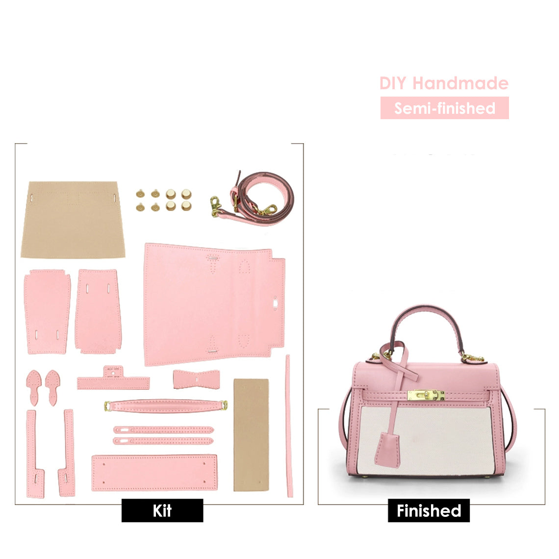 G8activist® Leather Dustbag Recycle Kelli Bag DIY Kit - Image 11