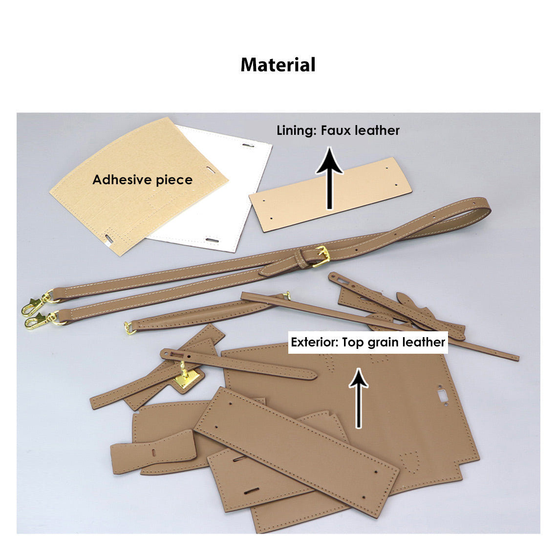 G8activist® Leather Dustbag Recycle Kelli Bag DIY Kit - Image 4