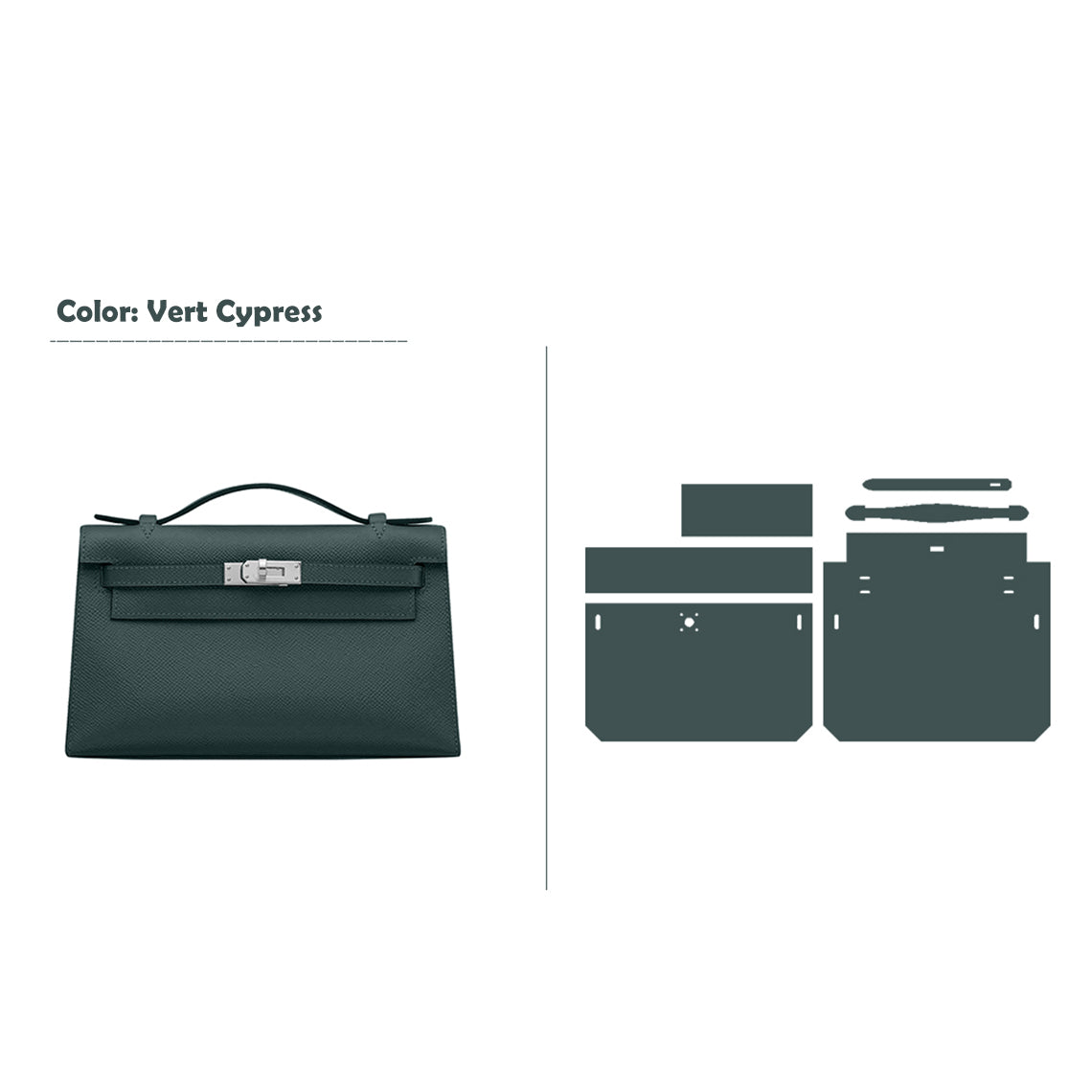 G8activist® Full Grain Leather Inspired Kelli Clutch - Advanced DIY Kits - Image 25