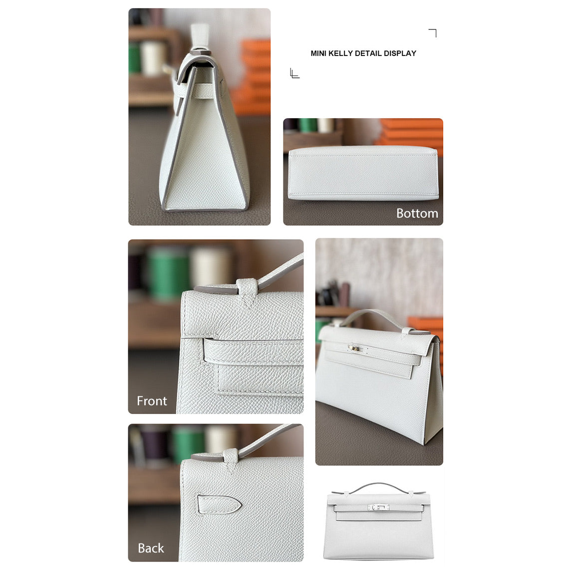 G8activist® Full Grain Leather Inspired Kelli Clutch - Advanced DIY Kits - Image 4