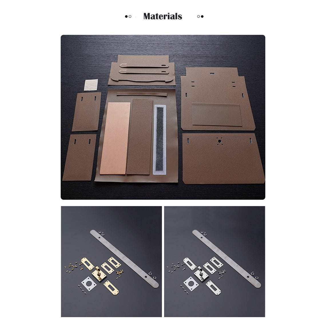 G8activist® Full Grain Leather Inspired Kelli Clutch - Advanced DIY Kits - Image 5