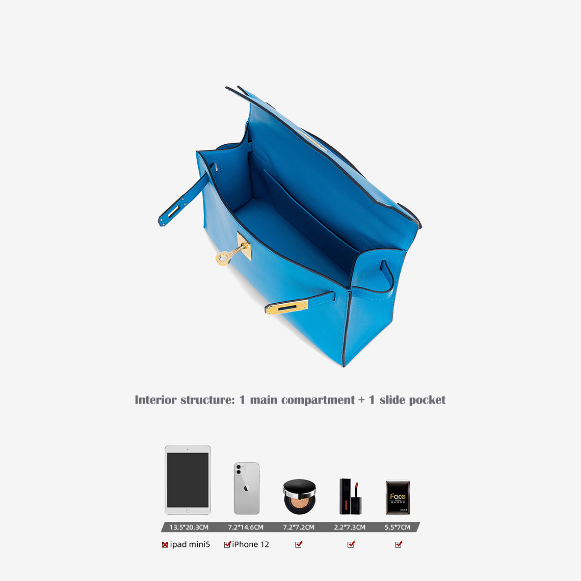 G8activist® Full Grain Leather Inspired Kelli Clutch - Advanced DIY Kits - Image 7