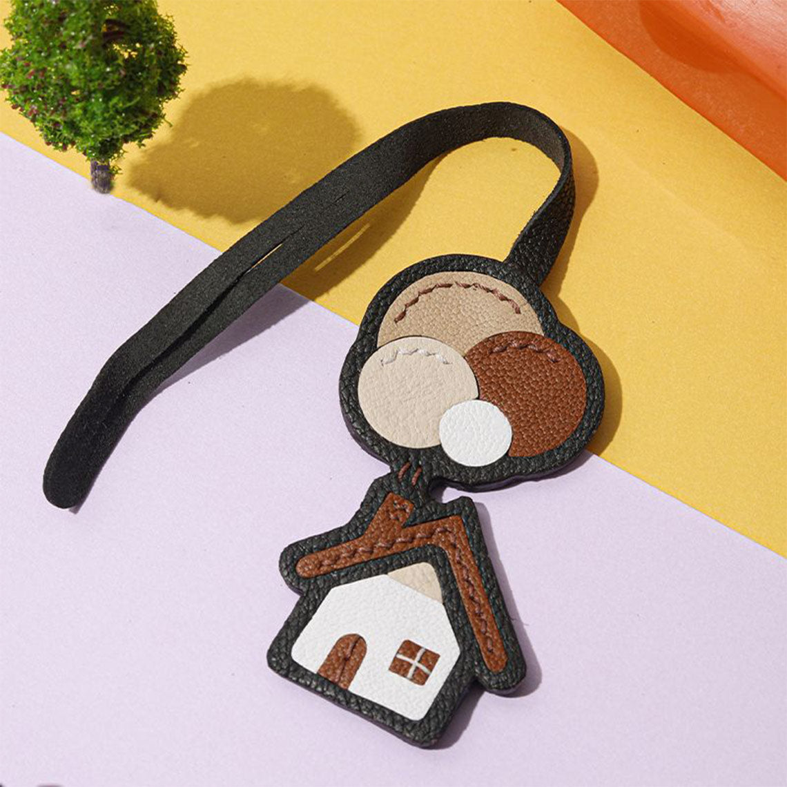 G8activist® Leather Dream House Charm Keychain DIY Kits - Image 3