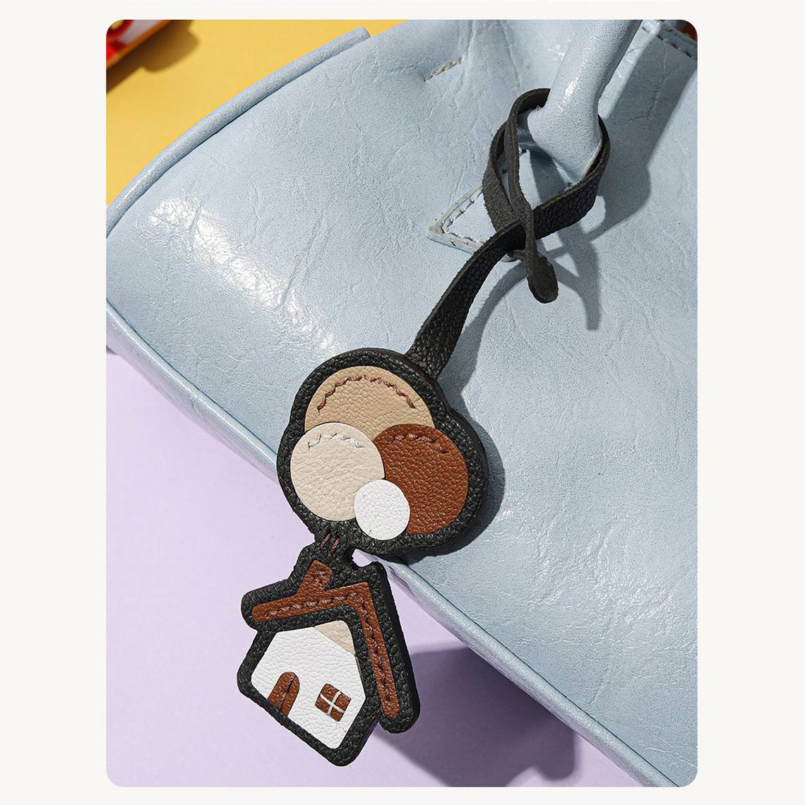 G8activist® Leather Dream House Charm Keychain DIY Kits - Image 7