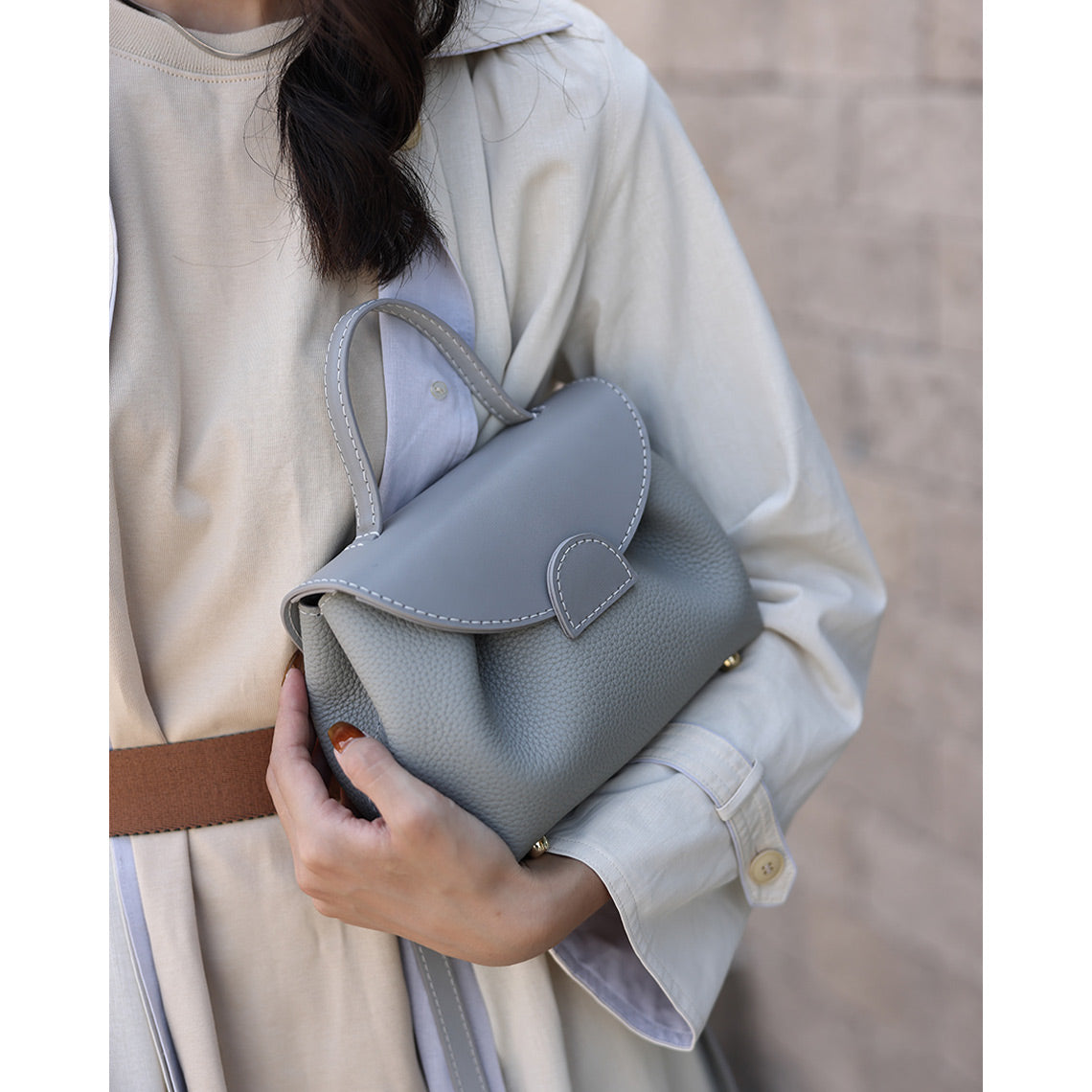 G8activist® Top Grain Leather Inspired Smile Bag DIY Kits - Image 11