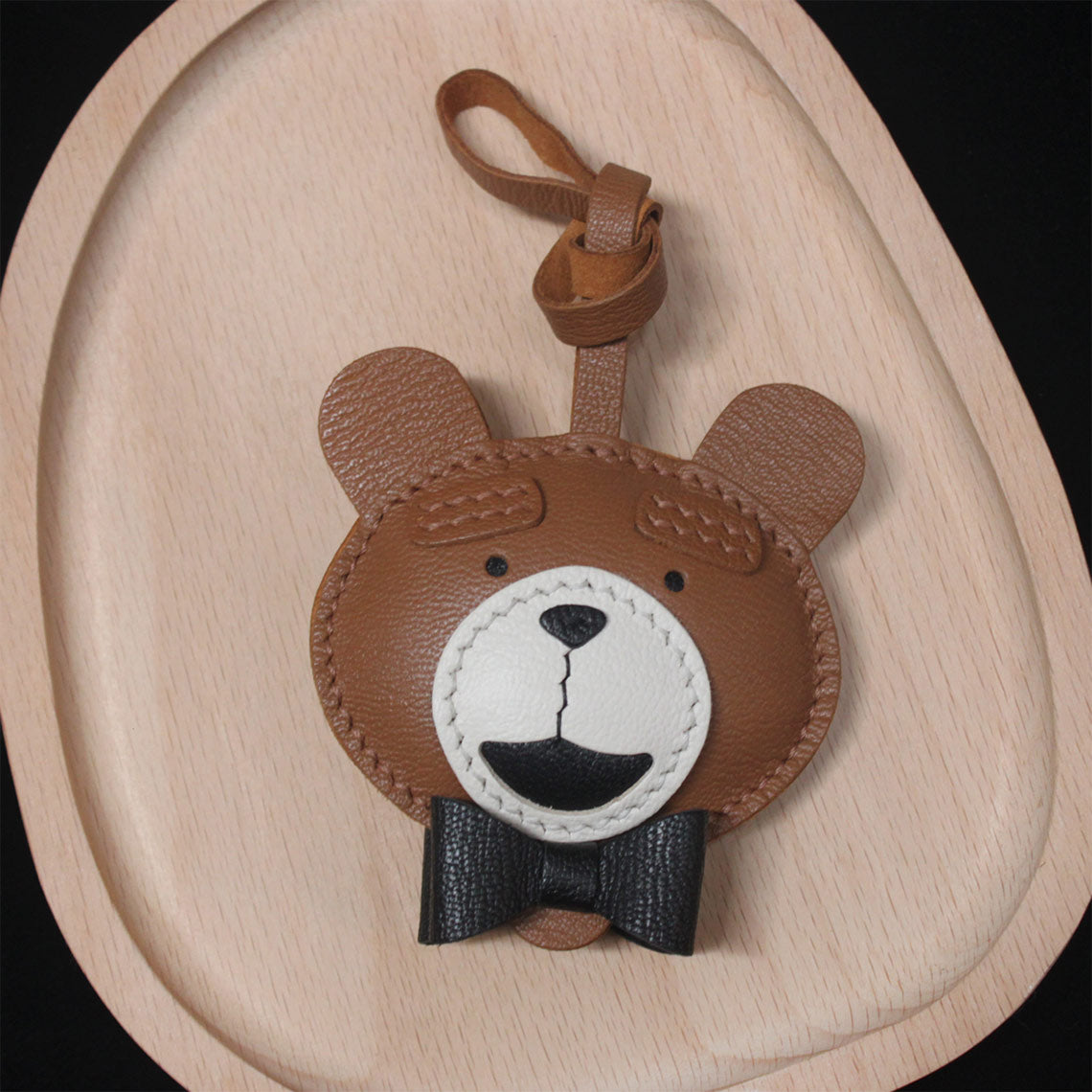 G8activist® Leather Double Faced Ted Keychain DIY Kits - Image 6