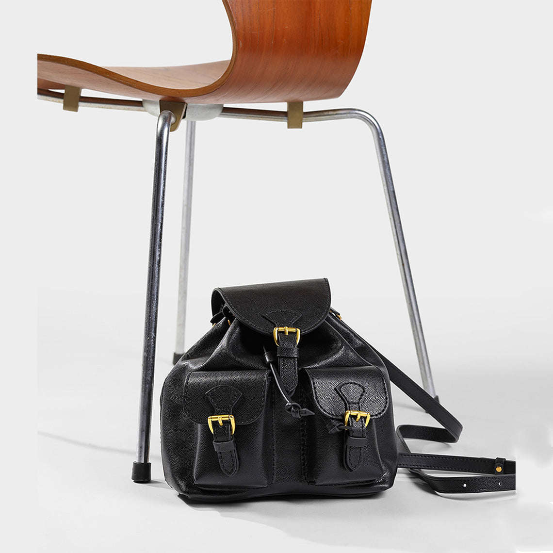 G8activist® Top Grain Leather Black Backpack DIY Kit - Image 3