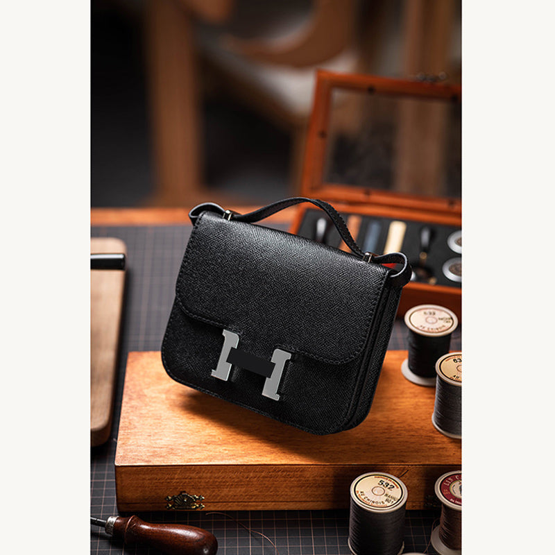 G8activist® Leather Square Tofu Crossbody Konstance Bag DIY Kit - Image 8