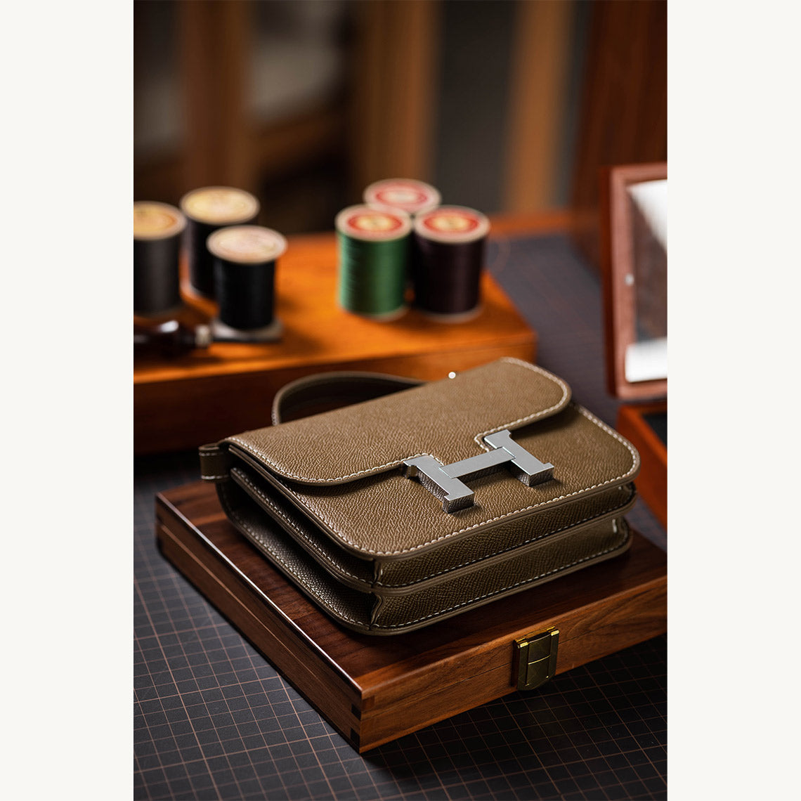 G8activist® Leather Square Tofu Crossbody Konstance Bag DIY Kit - Image 11