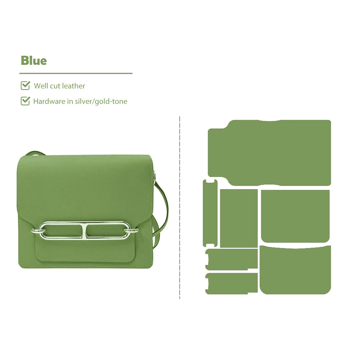 G8activist® Full Grain Leather Classic Loops Bag - Advanced DIY Kits - Image 12
