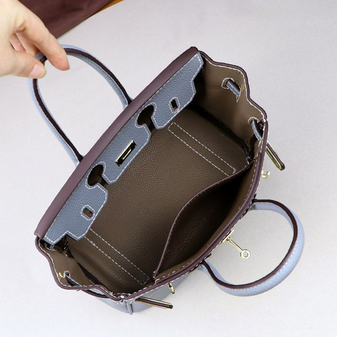 G8activist® Top Grain Leather New Platinum Bag DIY Kit - Image 7