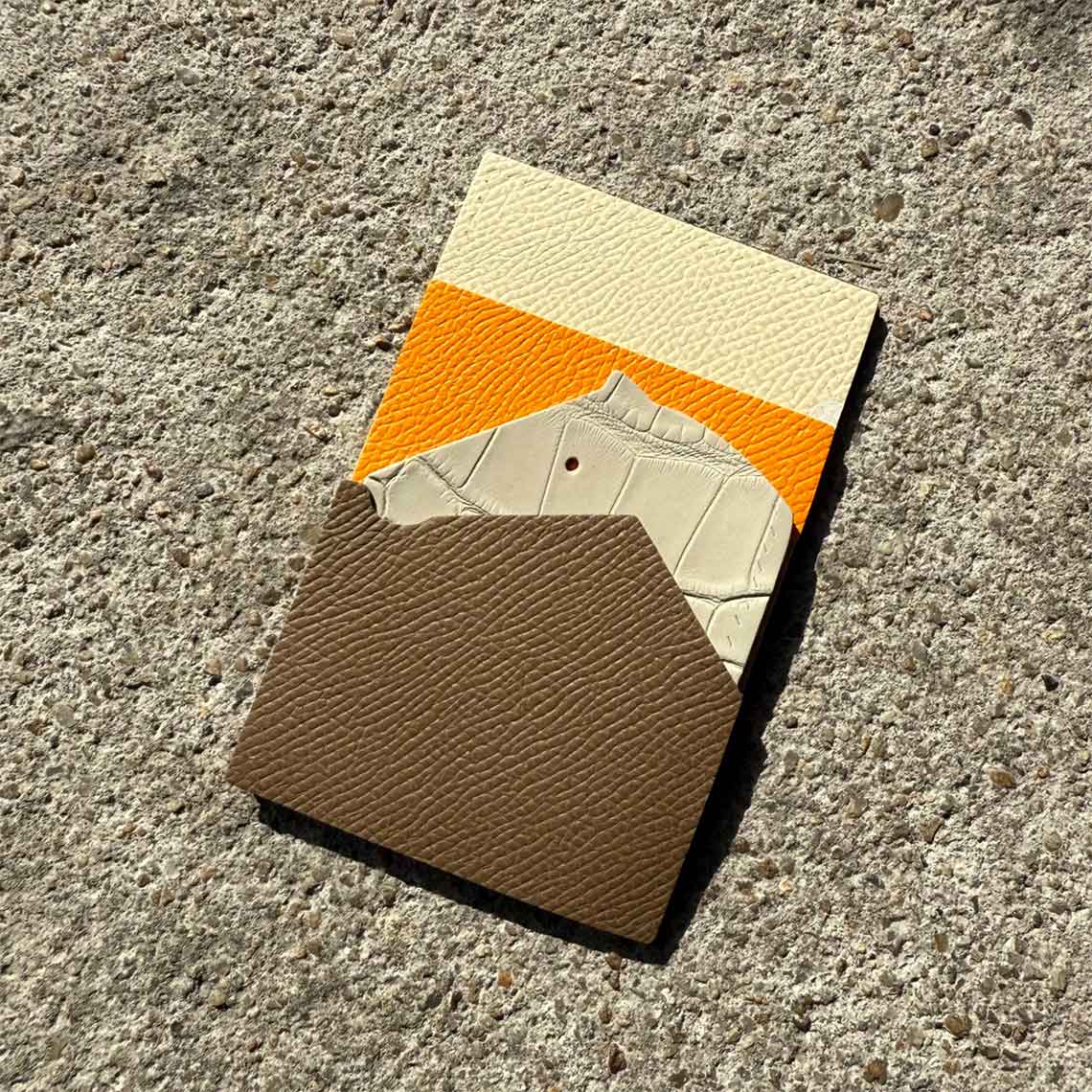 G8activist® Full Grain Leather Horse Slim Card Holder DIY Kits - Image 18