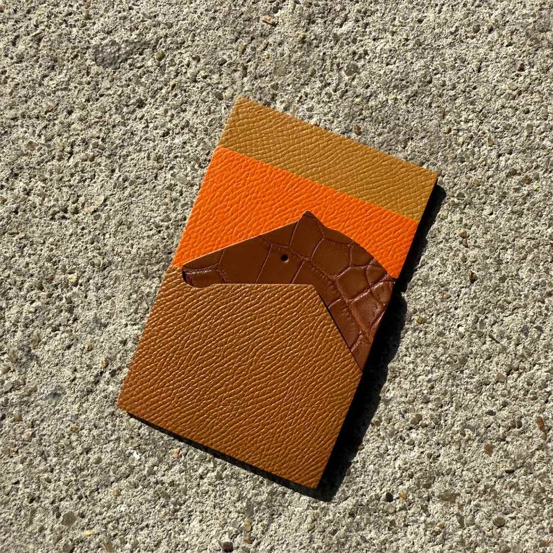 G8activist® Full Grain Leather Horse Slim Card Holder DIY Kits - Image 22