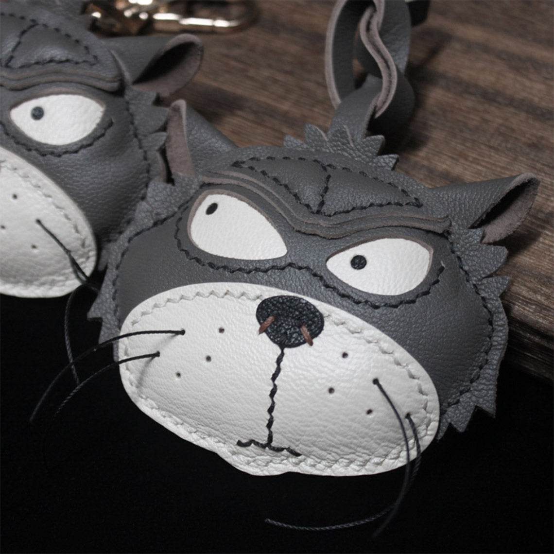 G8activist® Leather Fun Cat Keychain DIY Kit - Image 7