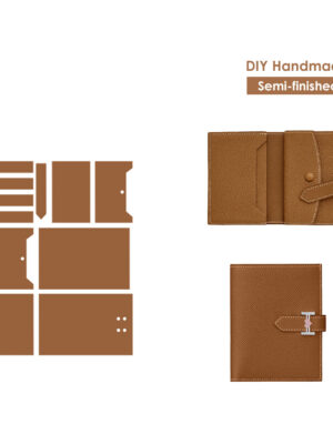 G8activist® Full Grain Leather Bearn Coin Wallet DIY Kits