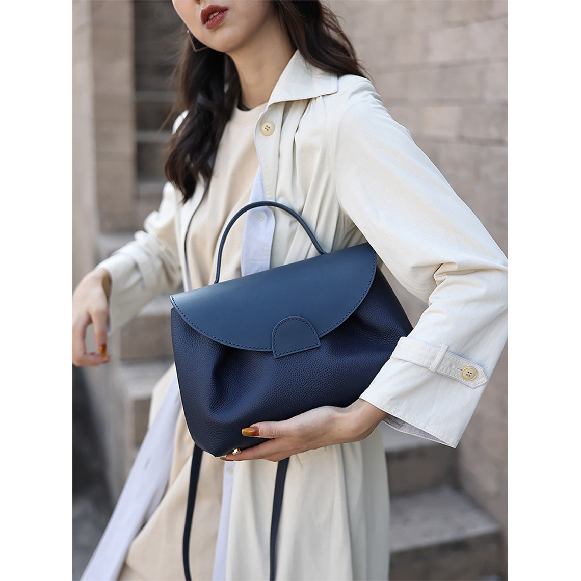 G8activist® Top Grain Leather Inspired Smile Bag DIY Kits - Image 5