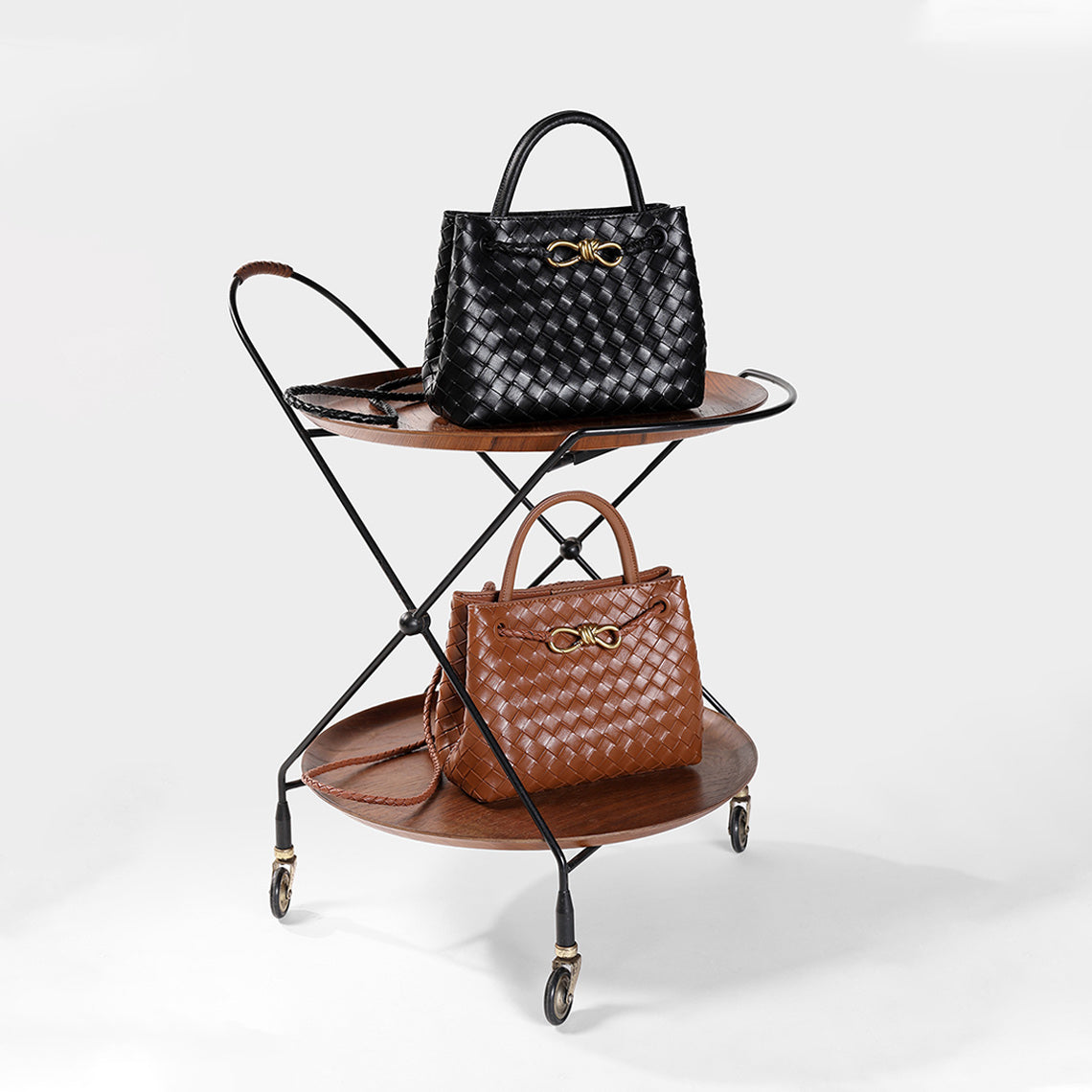 G8activist® Leather Small Intrecciato Tote DIY Kits - Image 2