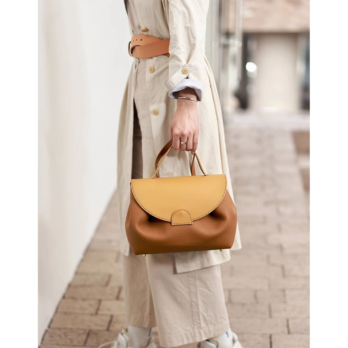 G8activist® Top Grain Leather Inspired Smile Bag DIY Kits - Image 6