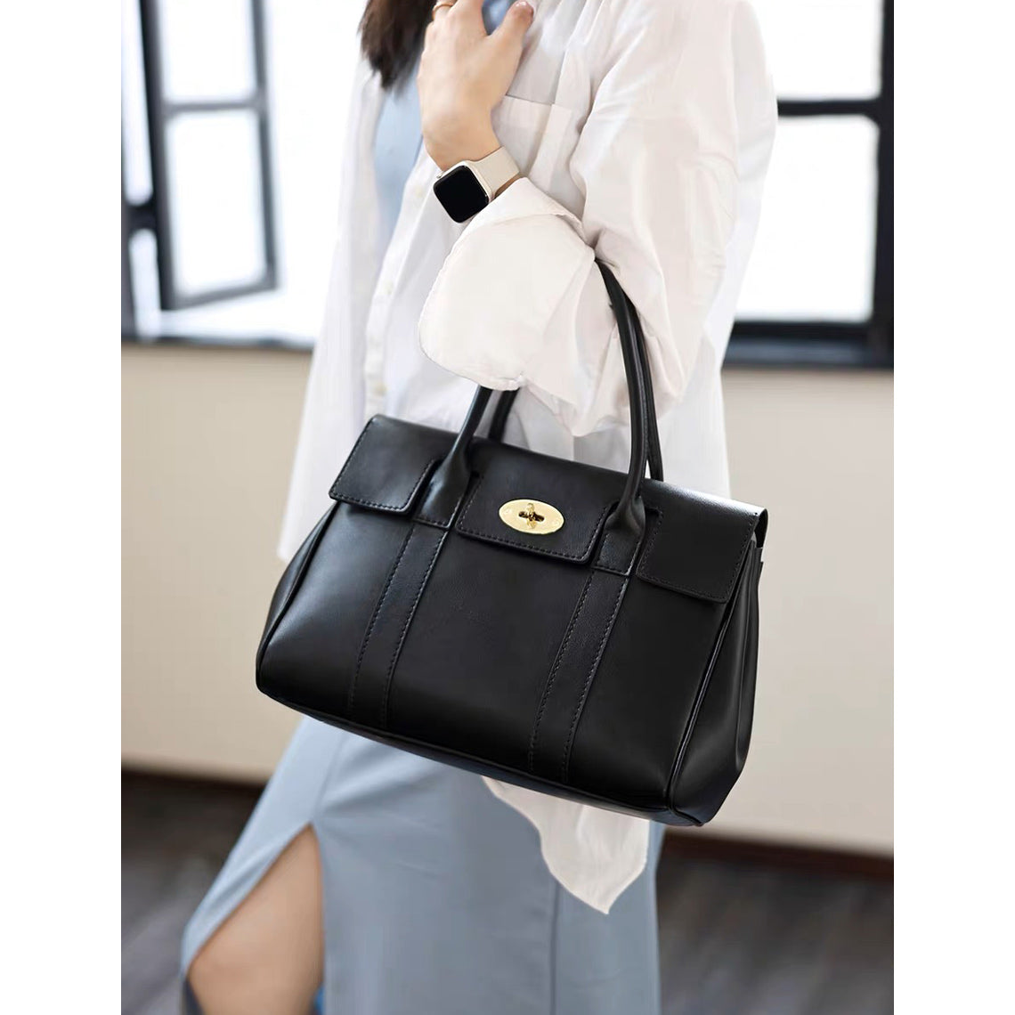 G8activist® Leather Women Work Tote Bag DIY Kit - Image 2