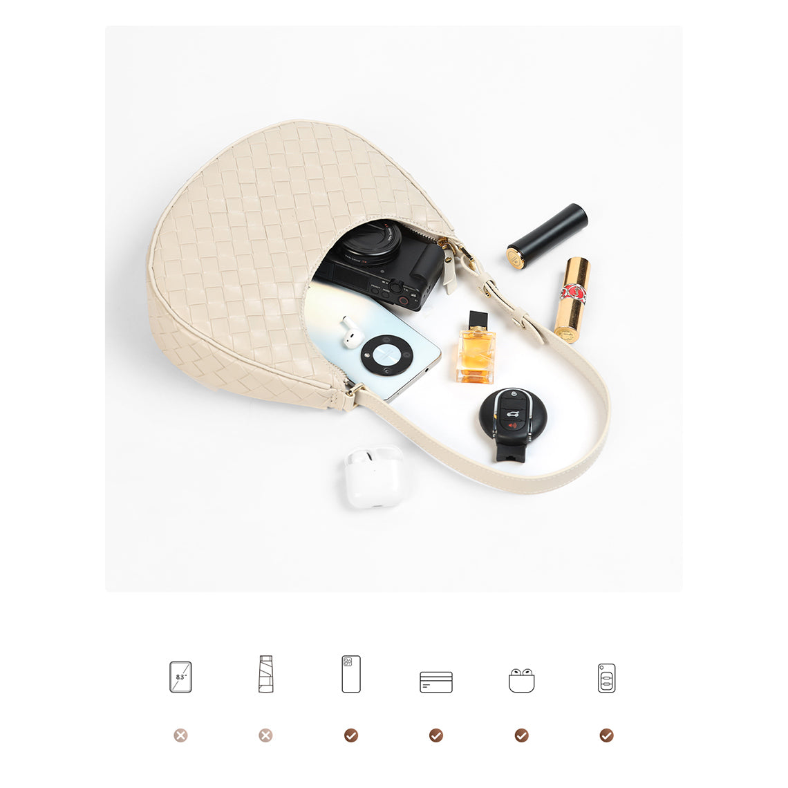 G8activist® Leather Woven Hobo Bag DIY Kits - Image 4