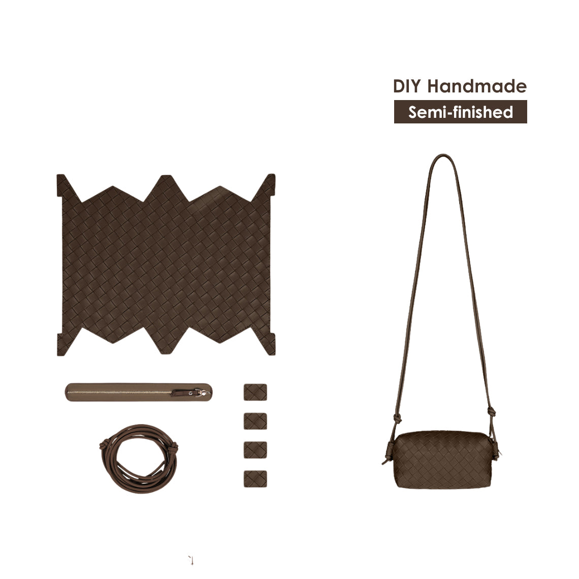 G8activist® Leather Woven Clutch DIY Kits - Image 14