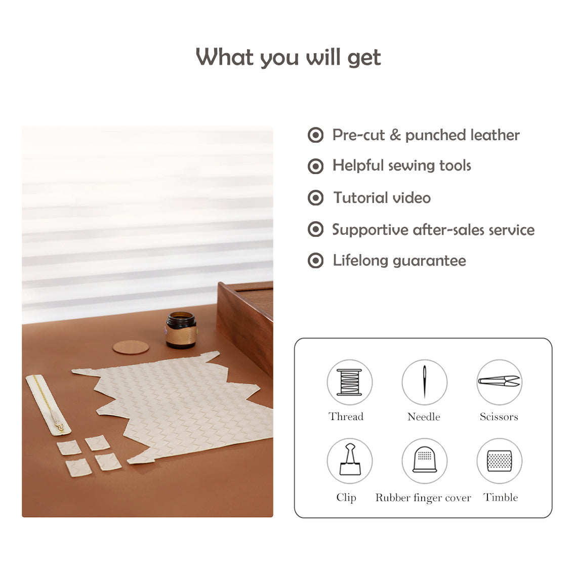 G8activist® Leather Woven Clutch DIY Kits - Image 5