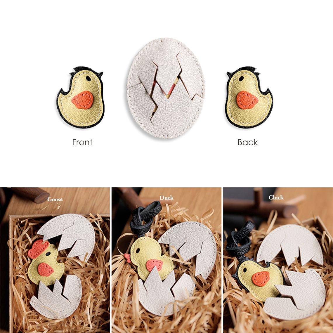 G8activist® Leather Hatched Chick Charm DIY Kits - Image 6