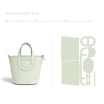 Diggsw® Full Grain Leather Inspired Loop Handbag - Advanced DIY Kit