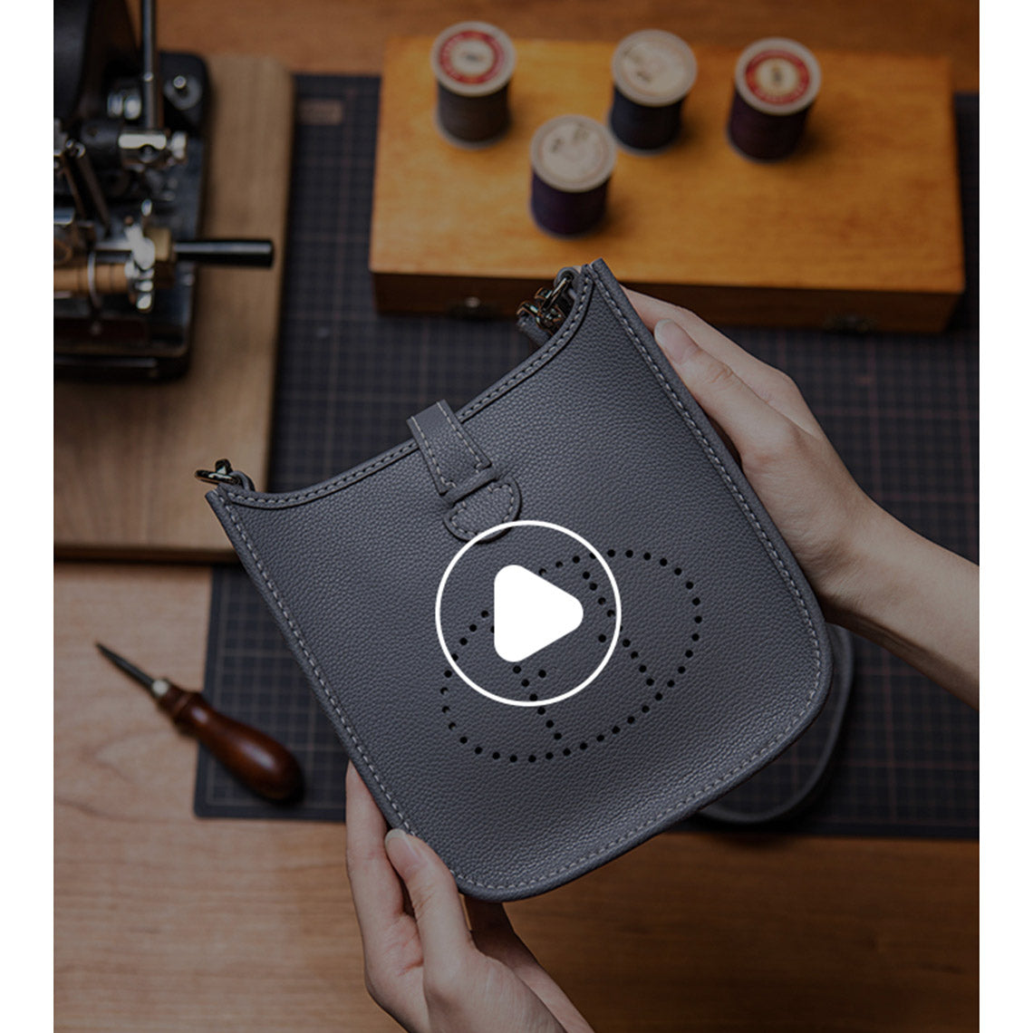 Eveline Bag Leather Mini Crossbody Bag DIY Kit - G8activist® - Image 6