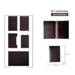 G8activist® Crazy Horse Leather Passport Travel Wallet DIY Kits