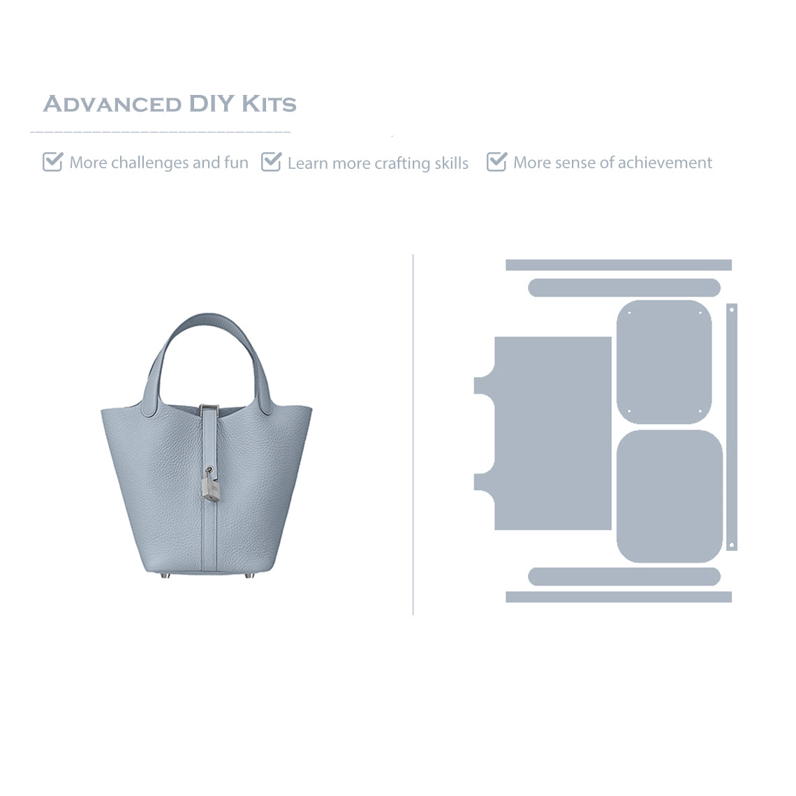 G8activist® Full Grain Leather New Lock Tote Bag – Advanced Kits