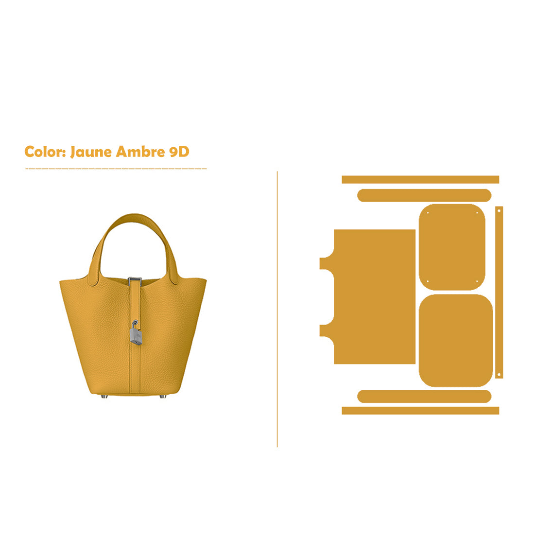 G8activist® Full Grain Leather New Lock Tote Bag - Advanced Kits - Image 25