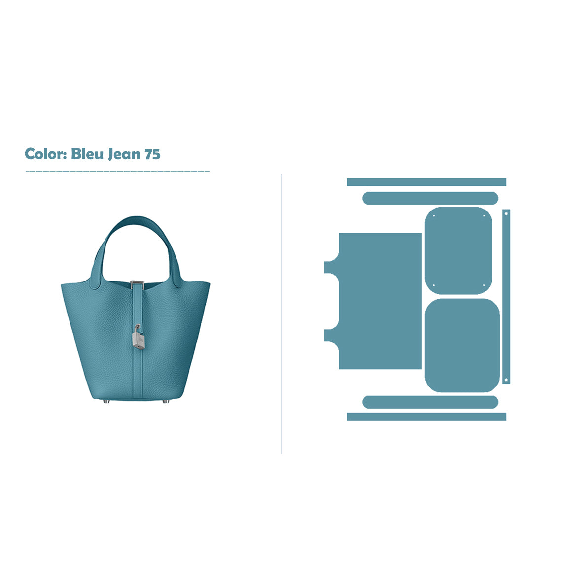 G8activist® Full Grain Leather New Lock Tote Bag - Advanced Kits - Image 16