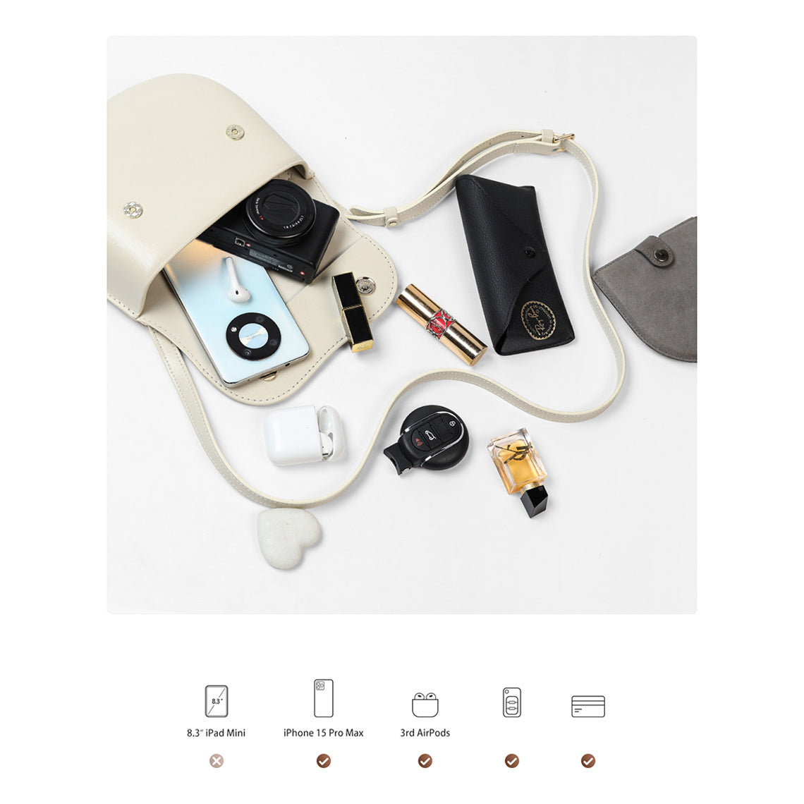 G8activist® Leather Moon Saddle Bag DIY Kits - Image 4