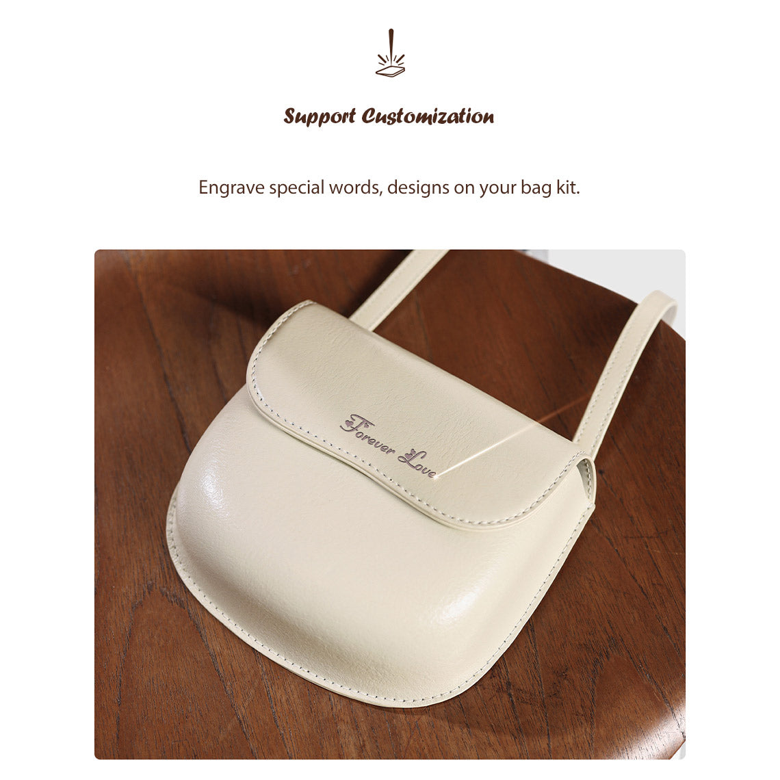 G8activist® Leather Moon Saddle Bag DIY Kits - Image 9