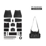 G8activist® Top Grain Leather Inspired Cargo Tote Bag DIY Kit