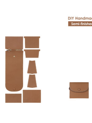 G8activist® Top Grain Leather Compact Coin Purse DIY Kits