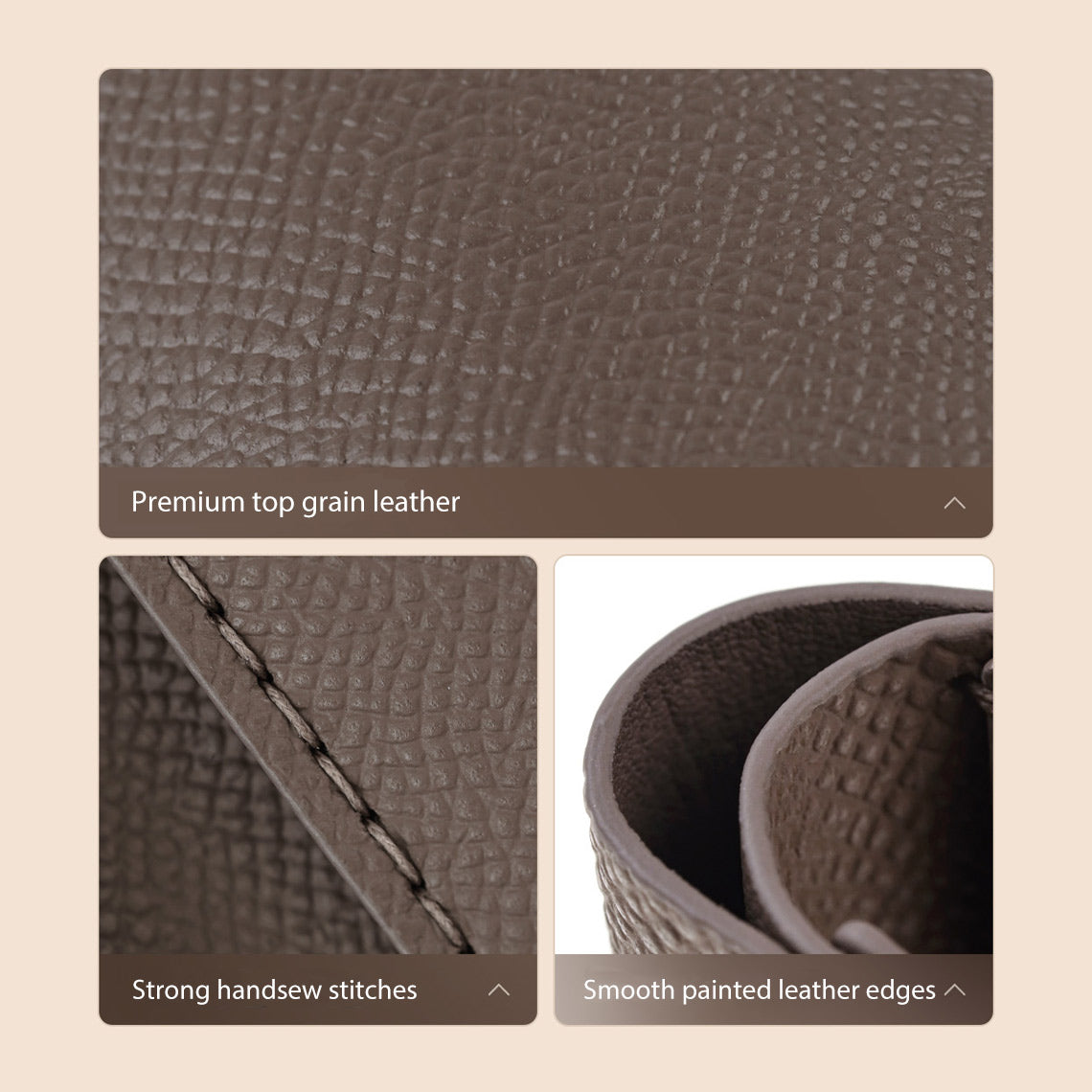 G8activist® Top Grain Leather Simple Card Wallet DIY Kits - Image 7