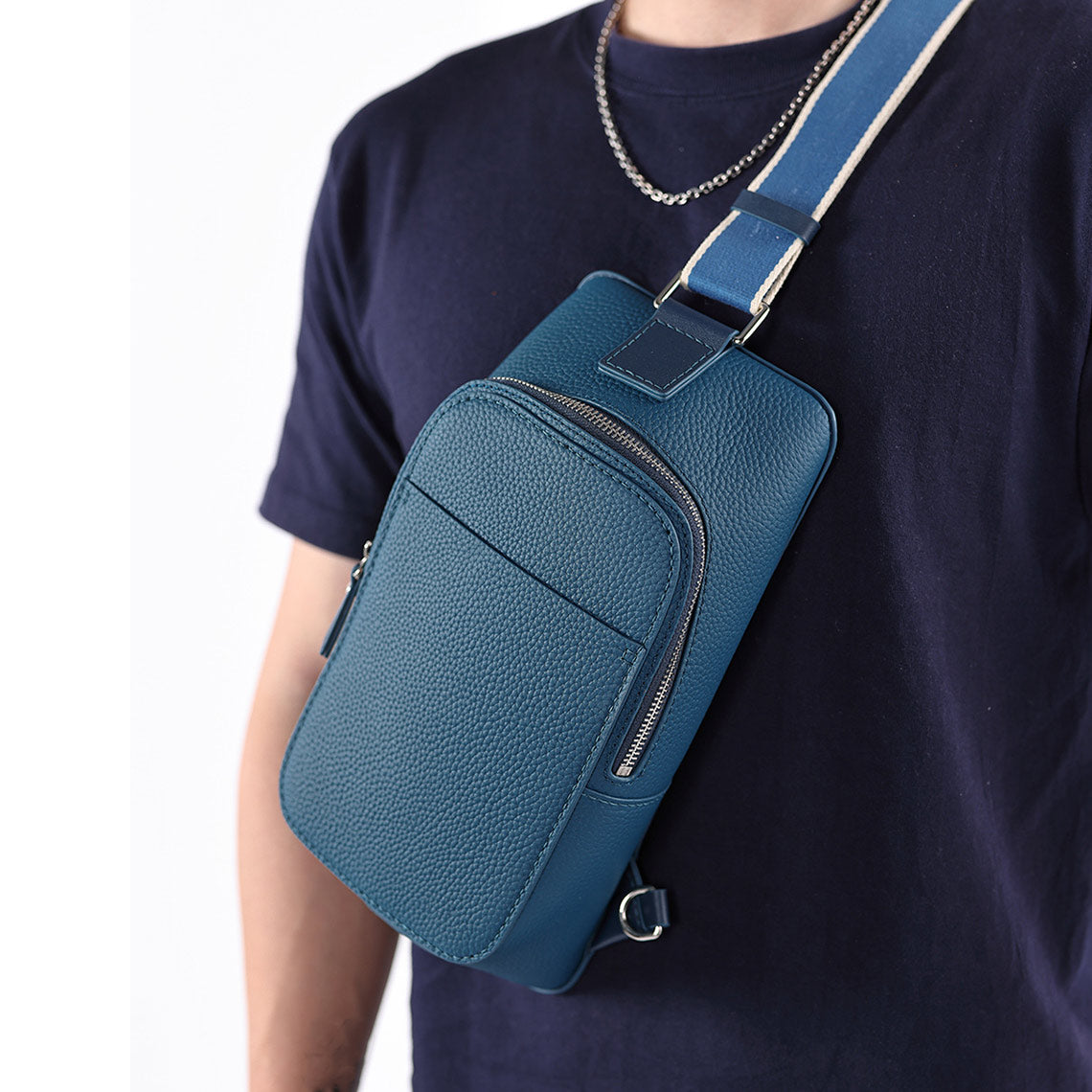 G8activist® Top Grain Leather Men Fanny Pack Waist Bag DIY Kit - Image 9