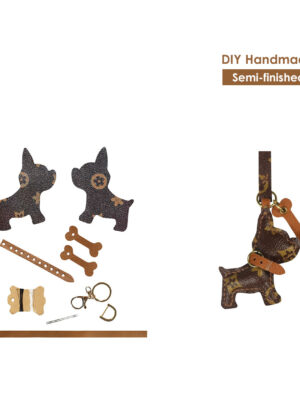 G8activist® Leather Small Dog Keychain DIY Kit