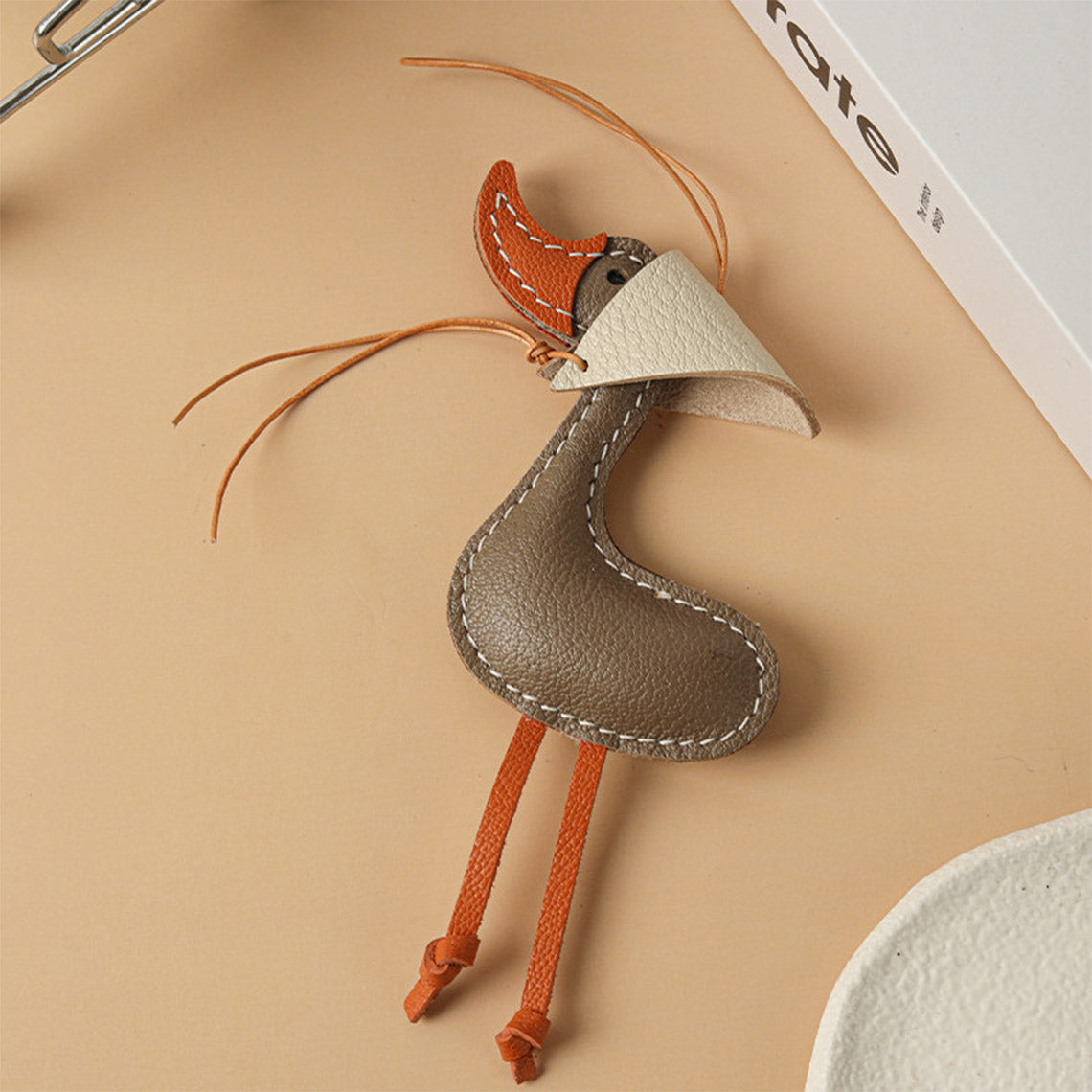 G8activist® Sheep Leather Lady Flamingo Charm DIY Kit - Image 6