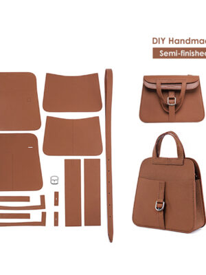 Horseshoe Bag DIY Kit Top Grain Leather Crossbody Bag