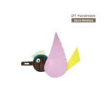 G8activist® Full Grain Leather Birdy Bag Charm DIY Kits